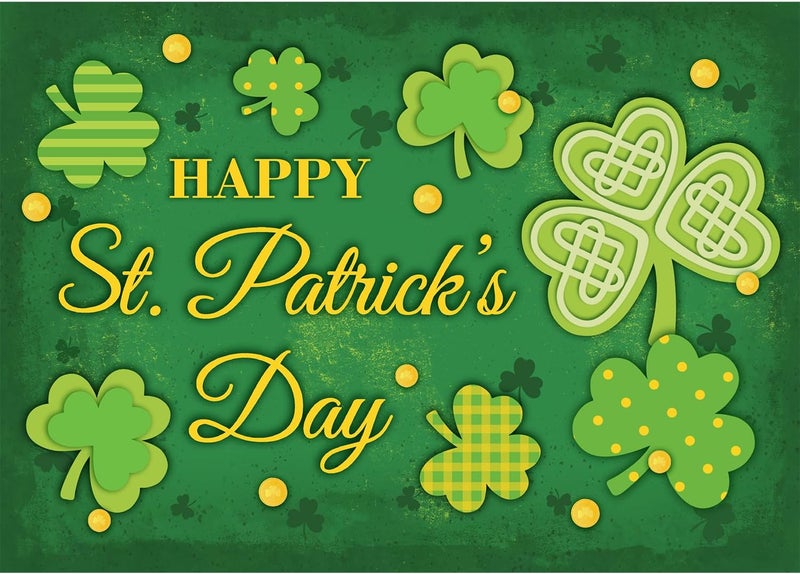 St Patricks Day Stove Cover, 20x28 In Lucky Stove Top Covers For Electric Stove Green Home Decor Glass Stove Top Mat Heat Resist Gas Range Mat Party Stove Top Protector Spring Kitchen Cooktop Pad